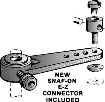 1-1/4" Nylon Steering Arm Assembly