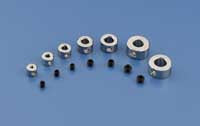 Nickel Plated Shaft / Wheel Collars